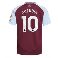 Camiseta Aston Villa Emiliano Buendia #10 Primera Equipación 2024-25 manga corta